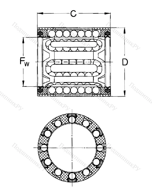 Подшипник LBBR 12-2LS в Грозном 