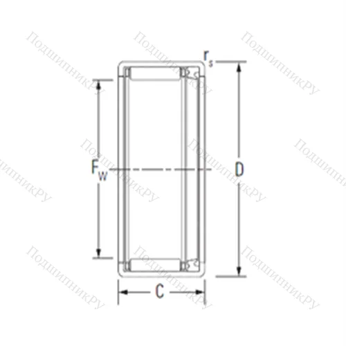 Подшипник игольчатый радиальный
