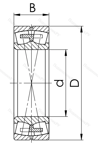 Сферический роликовый подшипник 3534 (22234 MBW 33) в Грозном 