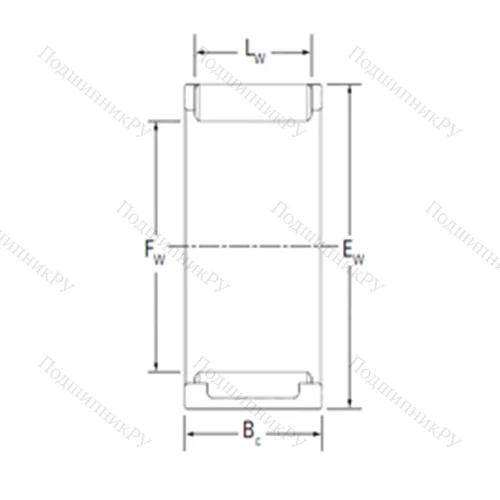 Подшипник игольчатый радиальный BE 253216ASY 1B 1 от производителя  KOYO