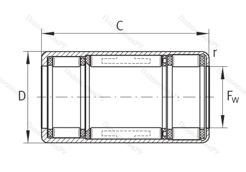 Подшипник обгонной муфты обгонная муфта HFL 2530 L 564 в Грозном 