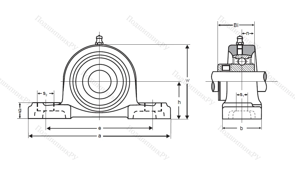 Подшипниковый узел UKP 210 в Грозном 