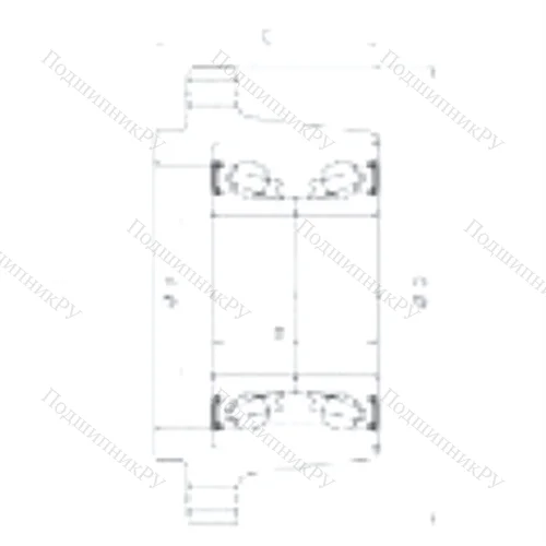 Подшипник шариковый радиально-упорный F 16010