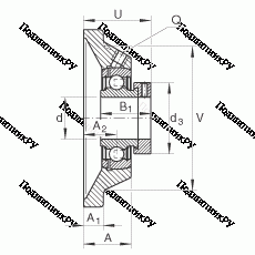 Подшипник PCJ 40-N в Грозном 